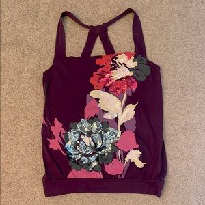 Express sequin floral top!